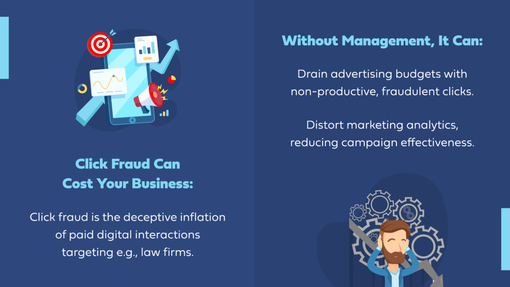 Cost of click fraud for lawyers