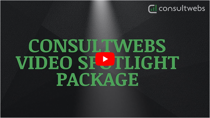Consultwebs Video Spotlight Package