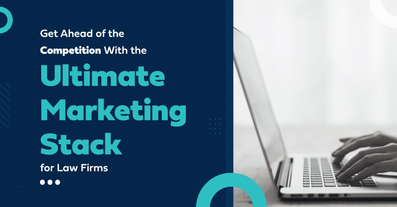 Enhance law firm marketing with our ultimate stack, featuring a sleek design and professional workspace.