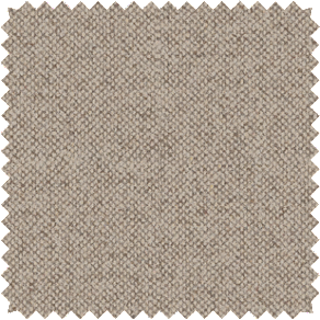 A swatch of Nate Berkus Lowell Tweed in Oak shows a warm light brown color with a texture inspired by suits