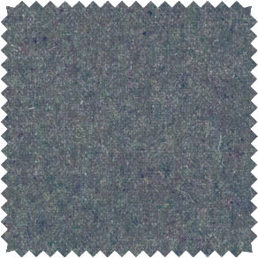 A swatch of Wool Blend in Charcoal shows a luxurious, soft texture & heathered look in a dark warm grey