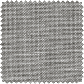 A swatch of Naomi in Glacier shows a textured Roller Shade material that filters light in a warm medium grey color