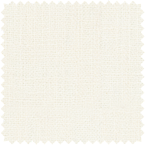 A fabric swatch of Heathered Linen in Ivory is an off-white to pair with Benjamin Moore's color of the year 2024, Blue Nova
