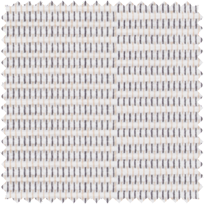 A swatch of Dakota in White shows a textured weave in a soft white which is ideal for cozy bedroom window treatment ideas