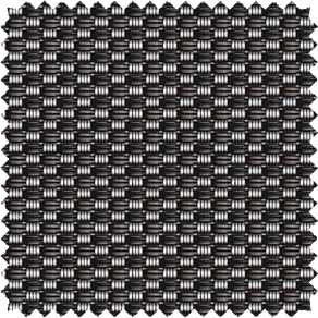 A swatch of 5% Metallic in Zinc shows the two-tone wave with its subtle sheen which gives it a luxe, enchanting look